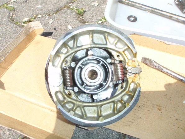 Bremse zusammengebaut