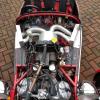 Motorhaube abgenommen